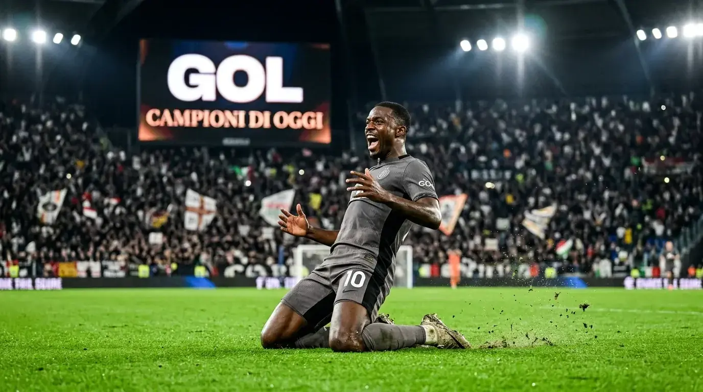 Esultanza di un giocatore dopo un gol in una partita dei Mondiali 2026